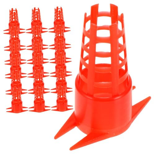 KONTONTY 20stücke Teiliges Kunststoff Bienenkönigin Käfige Langlebig Bienenkäfig Imker Ausrüstung Leicht Tragbar Bienenschutz Zubehör Bienenzucht Werkzeuge