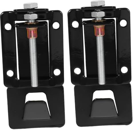 Vaguelly 2pcs Range Hood Mounting Bracket Telescopic Hanging Hooks for Wall-mounted Cooker Hood Strong Support for Kitchen Supply