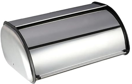 XIEHYA Portapane In Metallo Contenitore for il pane con coperchio for rotoli, for ingresso, dispensa, biscotti