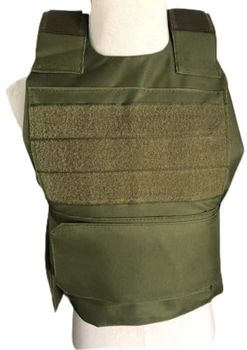 YuTing Airsoft taktische Schutzweste kann angepasst werden, militärische Trainingsweste Sicherheitsausrüstung CS Trainingsschutz, verstellbare Sportweste