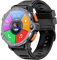 Téléphone Smartwatch 4G LTE Android 8.1 2GB/4GB RAM 16GB/64GB ROM 1.54'' Écran tactile rond Support carte SIM/Caméra/GPS/WiFi/Fréquence cardiaque Smartwatch pour hommes et femmes (Noir 64GB)