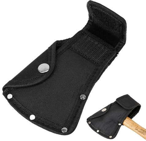 Molain fourreau de hache, Hatchet Head fourreau, couverture de la tête de hache pour 1-1/4lb hache, Double Snap Hatchet Blade Protector Hatchet Cover, Hatchet Edge Protector pour l'extérieur