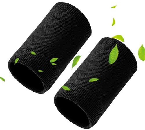 Schweißbänder für Handgelenke,Sportarmbänder Athletic Bracer Handgelenkschutz | Ultra saugfähige Fitness-Armbänder, weiche Sportarmschiene für Tennis, Basketball, Fitnessstudio
