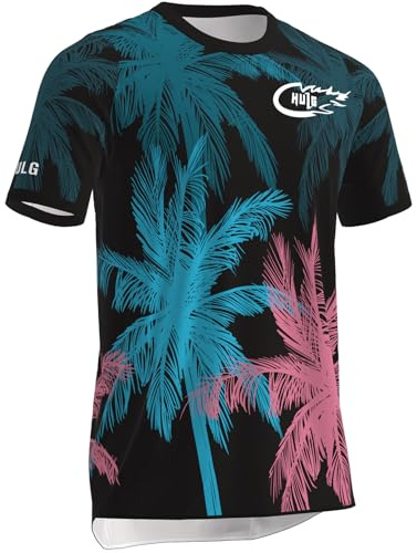 Maillot MTB,Maillot Cycliste Homme,T-Shirt MTB À Manches Courtes pour Homme,Haut De Vélo pour Homme,Maillot Motocross, Maillot BMX (Color-12,M)