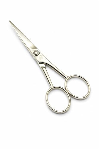 Tijeras Peluquería Profesional 4,5 Pulgadas (11,5 cm) – Precisión para Detalles y Flequillos – Acero Inoxidable – Tijeras Corte Cabello Profesional y Barbería