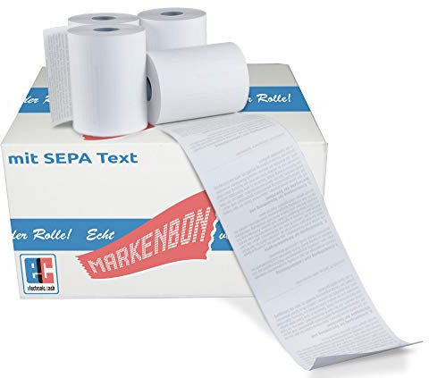 EC Cash Thermorollen (BPA-Frei) passend für Ingenico Desk /3500 [18m] (50 Rollen) - markenbon