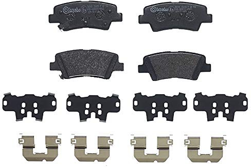 Bromsbelägg bak från Brembo med tillbehör (P 30 103) bromsbeläggssats bromssystem skivbromsbeläggsats, skivbromsklossar, bromsklossar, bromsbelägg