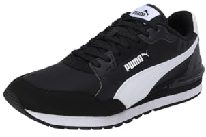 Puma Unisex ST Runner V4 NL Sneaker, Black White, 8.5 UK