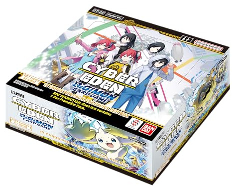 Bandai | Digimon Card Game: Booster Set - Cyber Eden (BT-22) | Trading Card Booster Display | Ages 6+ | 2 Players | 20-30 Minutes Playing Time