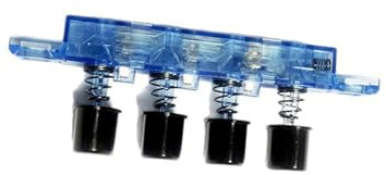 3 Velocità 4 Tasti Pannello di Controllo Interruttore Di Ricambio Con Interruttore Di Ricambio Con Miglioramento La Compatibilità Per Ventilatori Da Pavimento Interruttore Ventola Pulsante