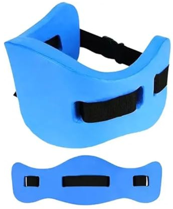 Swimming Training Belts for Water Aerobics EVA Foam Adjustable Swim Belt with Fixing Straps Waist Belts for Adults Pool Fitness and