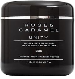Rose & Caramel Unity Unisex Excel Power Scrub 60 Sekunden Bräunungsentferner