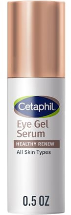 Cetaphil Healthy Renew - Siero gel idratante per gli occhi, 14,2 g, crema contorno occhi 24 ore per anti-invecchiamento, riduce la comparsa di occhiaie e rughe, siero peptidico alternativo al retinolo