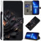 GLANDOTU Case for Honor 70 5G Phone Case,Multi-Pattern PU Leather Wallet Flip Case with [Standing Function] [Card Holder] [Wrist Strap] for Honor 70 5G -Purple lotus