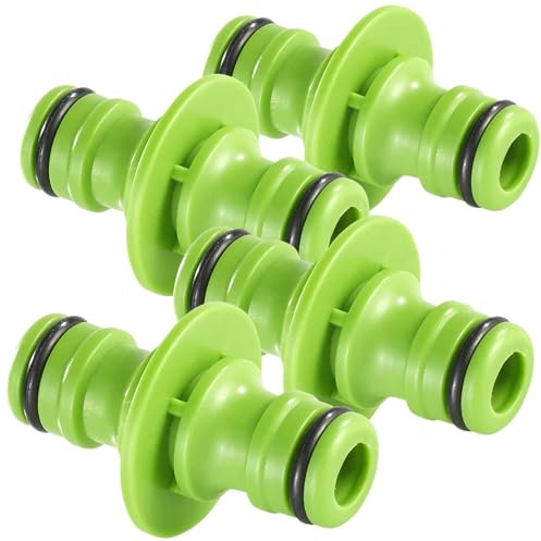 Royal Gardineer Gartenschlauchverbinder: 4er-Set Verbindungsstücke für Gartenschlauch-Klicksystem 1/2 (Gartenschlauchzubehör, Gartenschlauch Stecksystem, Bewässerung)