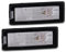 BESTPRICE 2x Kennzeichenleuchte