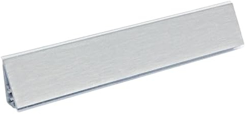 Alzatine per Cucina | Spalletta Triangolare Inox | 50,60,90,100,120,150,180,200,240,250 cm | Complete di Accessori di Fissaggio (200 cm)