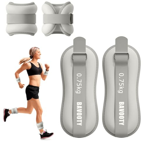 Poids pour jambes et bras, poids pour jambes et bras (2 pièces × 0,75 kg)