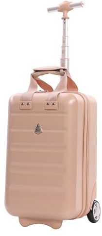 Aerolite Ryanair Wizz Air Under Seat Suitcase, 2 Wheels Fits 40x30x20