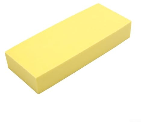 babominimer Bloque de esponja de espuma absorbente de agua PVA para herramienta de limpieza de lavado de coche, amarillo, 17 x 7 x 6 cm, 2 unidades