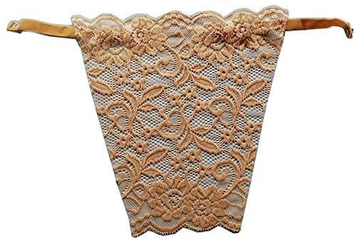 Metyou Spetsklämma Mock Camisole BH Inlägg Överlägg Modesty Panel Väst