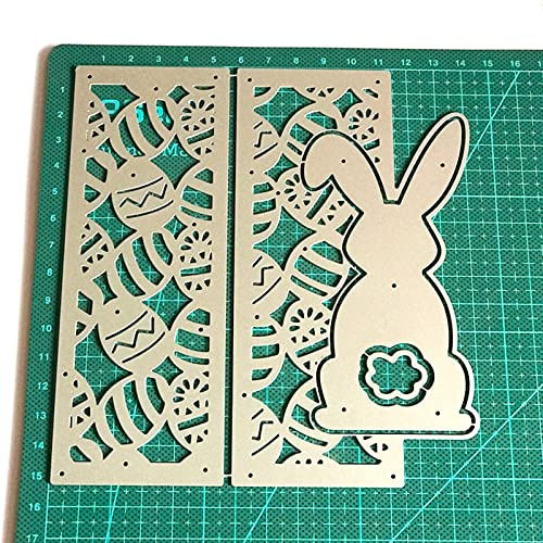 (1) Stencil per decorazioni fai da te a forma di coniglio, per scrapbooking