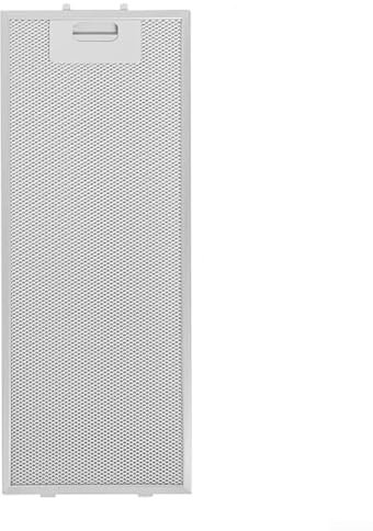 Filtre à graisse en métal pour hotte aspirante, filtre à graisse en métal pour hotte aspirante, filtre d'aération en maille métallique (argent, 445 x 175 x 9 mm)