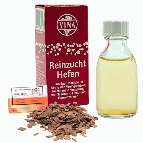 VINA Flytande Jäst 28 ml – För Sött Vin i Ungersk Stil av Druvor och Aprikoser