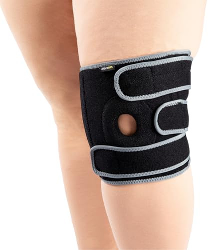 BraceUP Rodillera Tallas Grandes – Soporte de Rodilla de 2XL a 5XL para Dolor de Rodilla, Hombre y Mujer, rodillera talla grande (2XL-3XL)