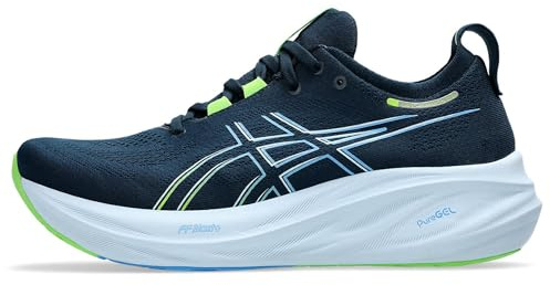 Asics 1011B794-400 Gel-Nimbus 26 Hombre French Blue/Electric Lime EU 42