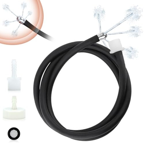 2023-Neu Analdusche,100cm Analdusche Frau,Einlauf zur Darmreinigung,mit 2 Schnittstelle,Analdusche Herr,Analdusche für Analverkehr,Einlauf Klistier Anal dusche,Analplug Buttplug,Sex Spielzeug Beide