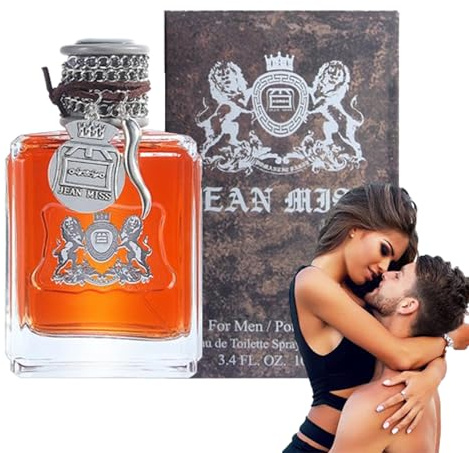 Jadoure Alpha-Men Pheromonparfüm, Jadoure Alpha Men Feromone Parfüm, Jadoure Alpha-Men Parfüm, Pheromon-Eau de Cologne für Männer zieht Frauen an (Orange)