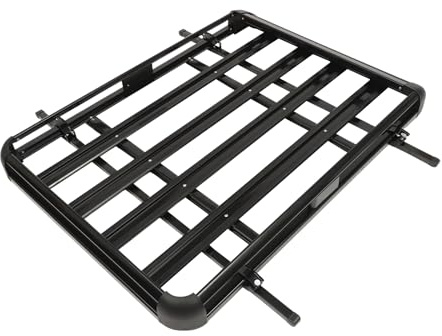 140 cm takräcke universell, takhållare, takkorg, offroad, aluminium, bil, takkorg, takhållare, stängt räcke för SUV-universalmodeller