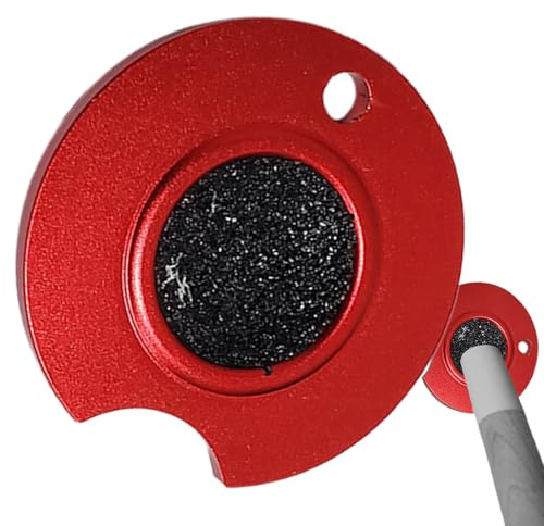 Stampante per Stecche da Biliardo, Scuffer per Stecche da Biliardo,Scuffer Portatile Punta modellatrice per tasselli - Levigatrice per Punta da Biliardo, per Biliardo, lucidatrice per