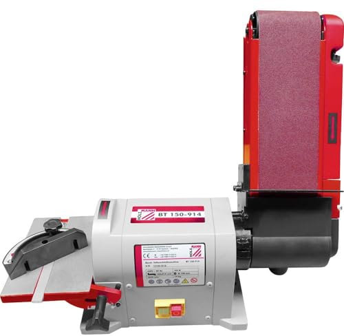 Holzmann Maschinen 1889874 BT150-914_230V Band-und Tellerschleifer 450W 15cm