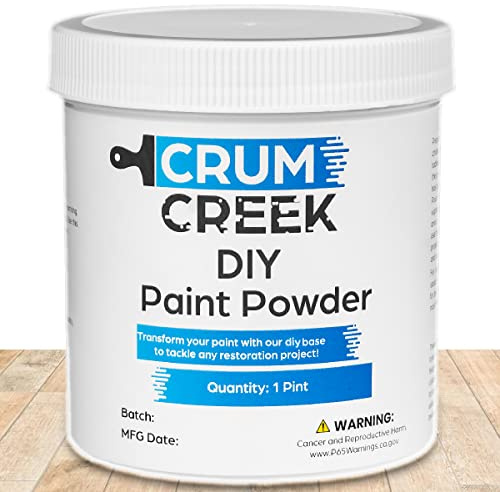 CRUM CREEK DIY Paint Powder | 2 Gallons | Transforms Any Paint into Chalk Paint | Chalk Powder