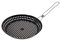 BARGAIN4ALL Frying Skillet Pan – Non-Stick – for BBQ – with Removable Handle – 12 inches – Stainless Steel Grilling Pan