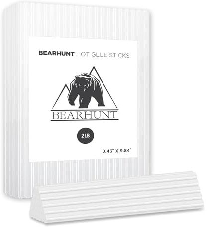 BEARHUNT Strong Hot Melt Glue Gun Sticks bulk (0.43 X 9.84_2lb)