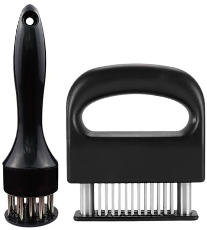 1 Stainless Steel Meat Tenderizer with Handle, 1 Steak Tenderizer, Meat Tenderizer, Steak Accessories, Steak Hammer, Meat Hammer, Meat Hammering Tool