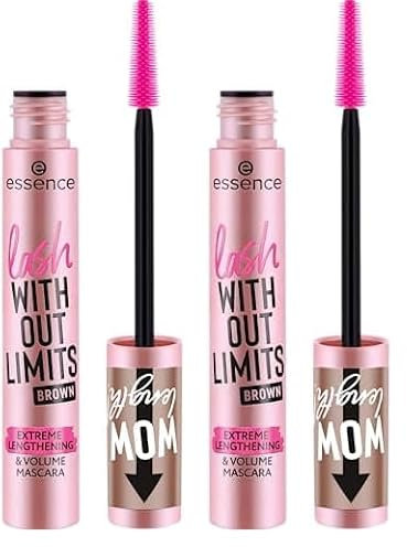 Essence - Mascara Volume et Allongeant Lash Without Limits - 02 Brown (Lot de 2)
