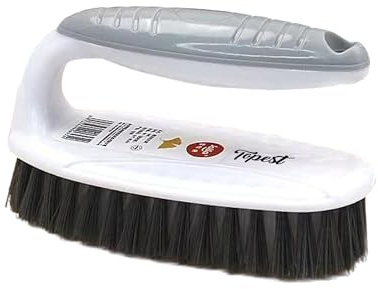 Topest Heavy Duty Scrub Brush for Deep Cleaning| Multipurpose Brush with Comfortable Grip| Sturdy Scrubber with Stiff Bristles for Bathroom, Floor, Tiles, Sink, Shoe, Carpets etc.