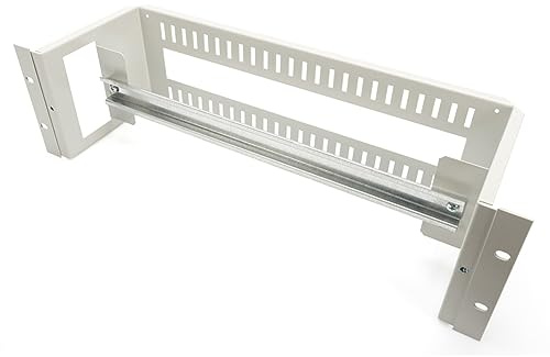 DIGITUS Soporte para carril DIN – 19 pulgadas, 3U – 390 mm de anchura