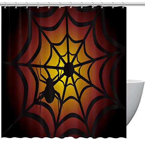 Tenda da doccia personalizzata Ragno di Halloween