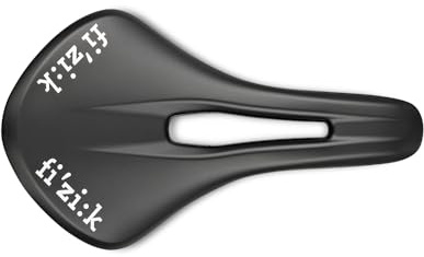 Fizik Tempo Aliante R5 Road Bike Saddle, Carbon Reinforced Shell with Alloy Rails, 145mm Width, Black