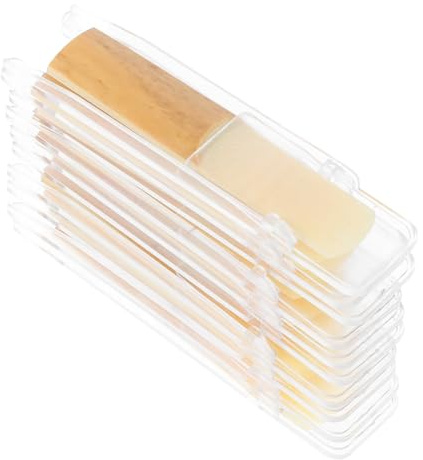 BESPORTBLE 10pcs Althorn Saxophon Althorn Saxophon Accessoires -kissen Kleine Schilf Für Bb Massivholz Sax