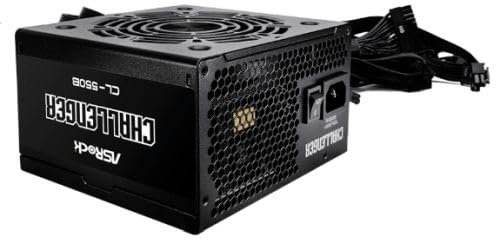 Asrock 550W Challenger Cl-550B Psu Fully Wired 80+ Bronze Atx 2.52