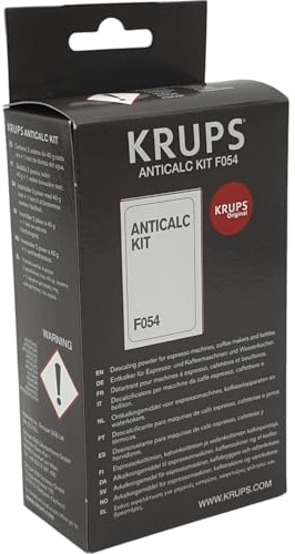 NaschLager Entkalkungsset Anticalc Kit F054 2x 40 g Entkalkungspulver Entkalker kompatibel mit Krups Kaffeevollautomat Kaffeemaschine Espressomaschine F054001B F054001A