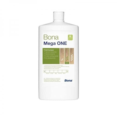Bona Mega One Mattlack für Holzböden, 1 l, vergilbt nicht.