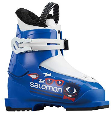 Salomon Jungen Botas ALPINAS T1 Race Blue/White Ski-Stiefel