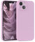 EAZY CASE - Silikonhülle für iPhone 14 Hülle Silikon Case Violett weich stoßfeste Handyhülle Schutzhülle mit Kameraschutz Dünn Premium Schutz Cover TPU Phone Bumper in Pastell Flieder Matt